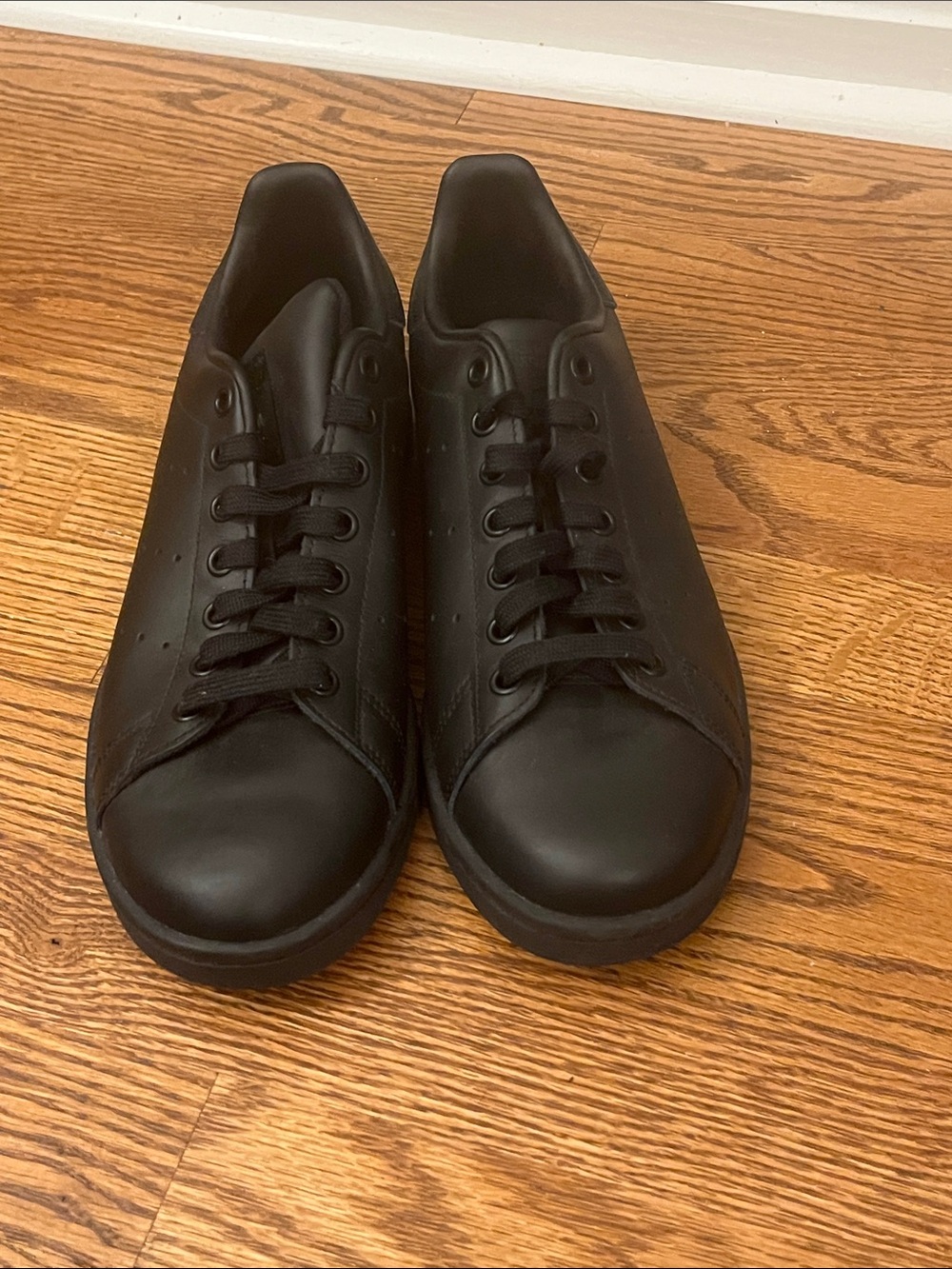 Adidas Advantage Base Triple Black Mens Athletic Sneaker Size 7.5